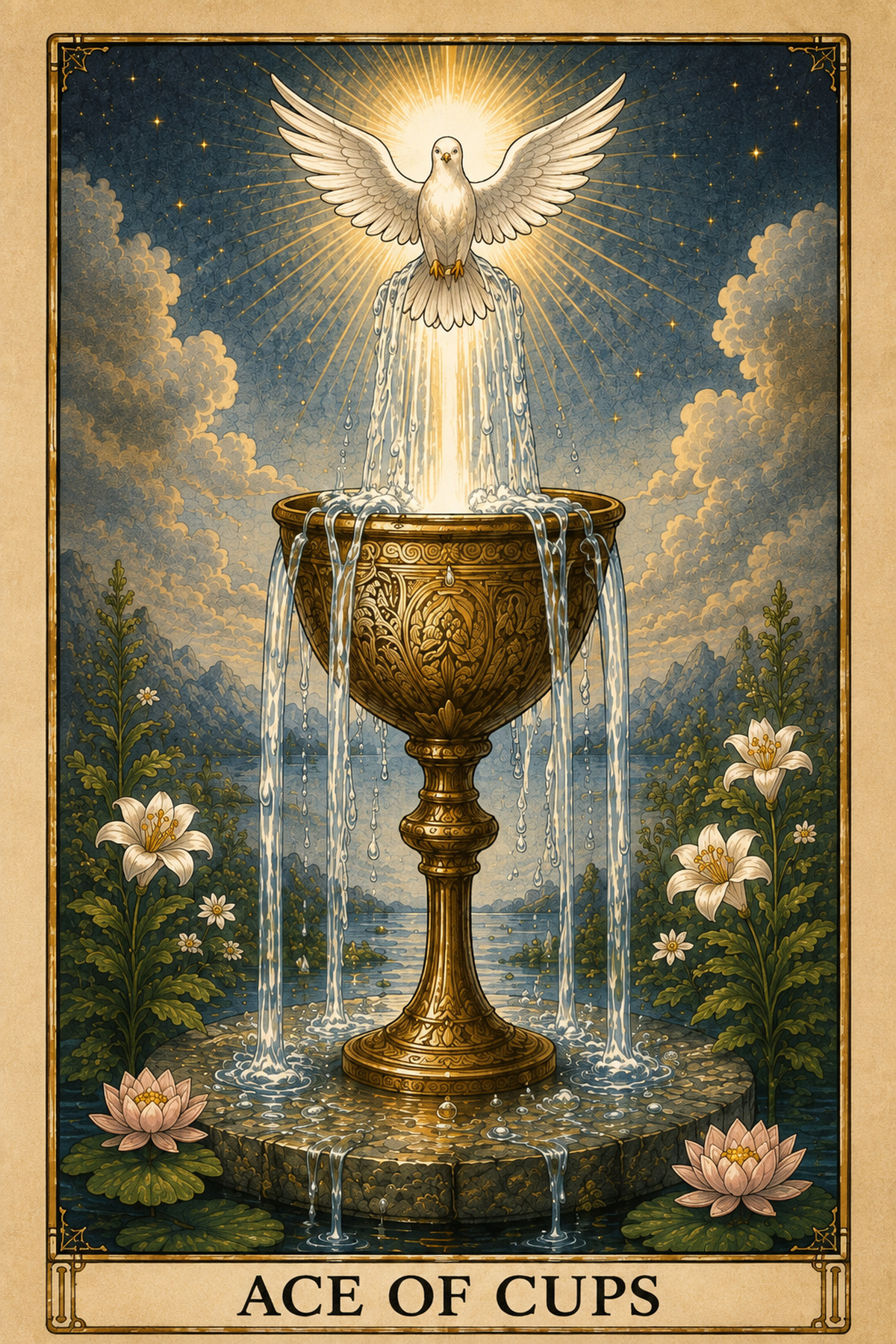 Ace of Cups tarot card